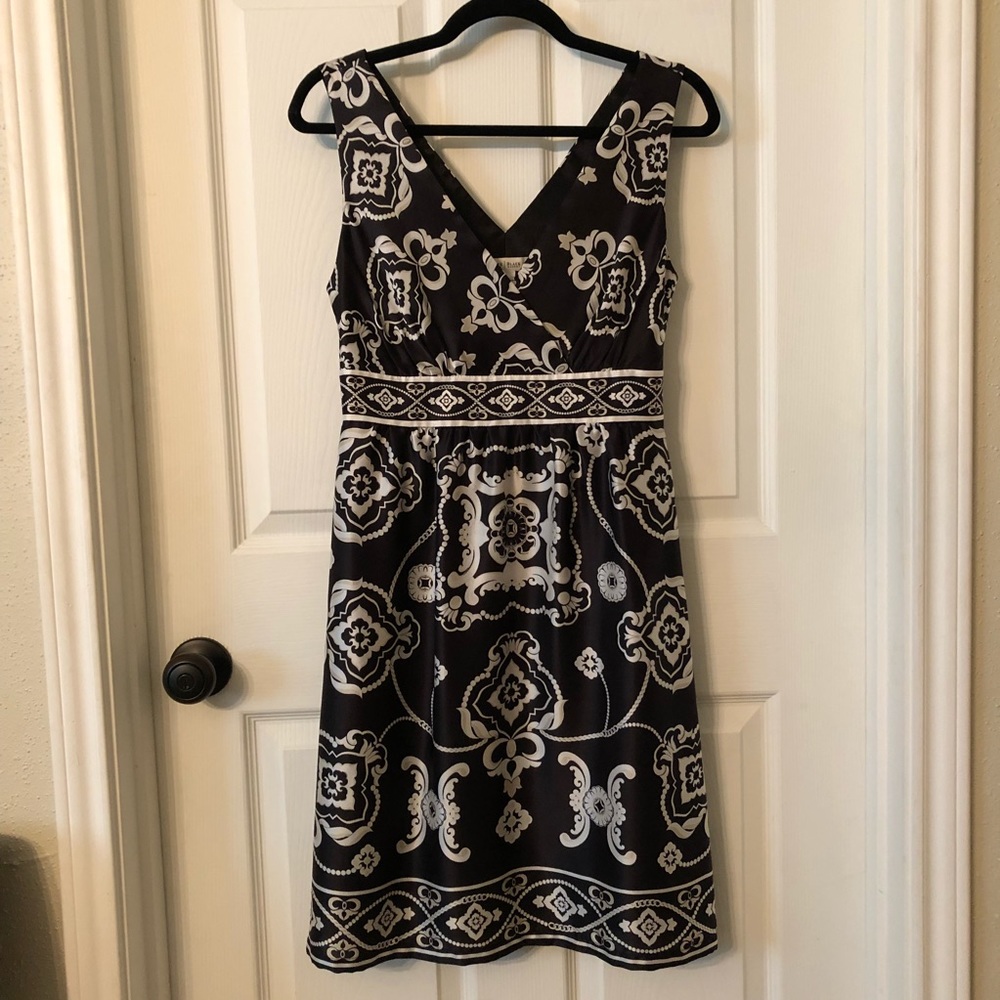 White House Black Market Silk Lined Dress